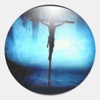 Jezus Ronde Sticker