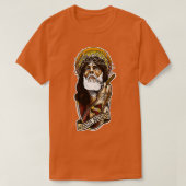 Jezus scheert t-shirt (Design voorkant)