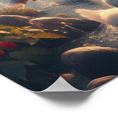 Jezus Serene hemel van eenden Poster (Hoek)