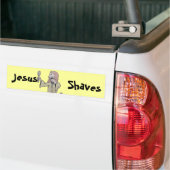 Jezus, Shaves bumper sticker (Op Truck)