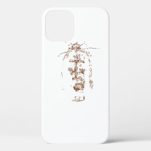 Jezus Shroud van Turijn Heilig gezicht van Jezus Case-Mate iPhone Case (Achterkant)