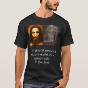 Jezus Shroud van Turijn Mandylion Heilige Face St  T-shirt