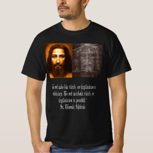 Jezus Shroud van Turijn Mandylion Heilige Face St T-shirt
