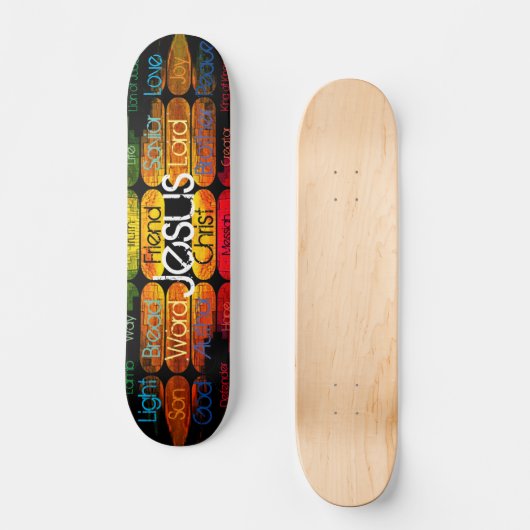 Jezus Skateboard (Voorkant)