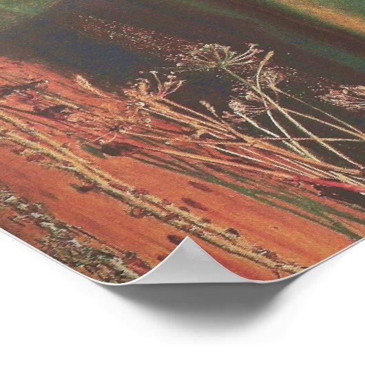 Jezus staat aan de deur en knoks poster (Hoek)