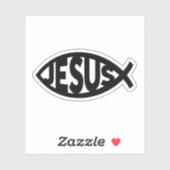 Jezus Sticker (Vel)