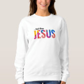 Jezus Sweatshirt voor vrouwen (Voorkant)