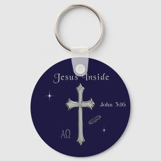 Jezus t-shirts sleutelhanger (Voorkant)