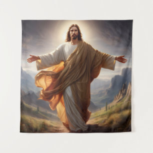 Jezus tapijt wandkleed