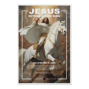 Jezus - Terugkeer van Koning Perfect Poster