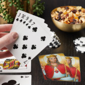 Jezus The King Blessing Sacred Heart Pokerkaarten (Insitu)
