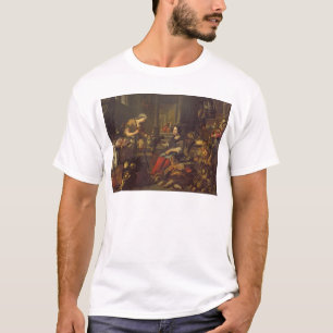 Jezus thuis in Martha en Mary 2 T-shirt