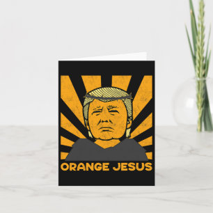 Jezus Trump maken Amerika weer groot Trump 2024 Kaart