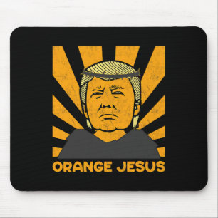 Jezus Trump maken Amerika weer groot Trump 2024 Muismat