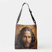 Jezus van Nazareth Crossbody Tas (Achterkant)