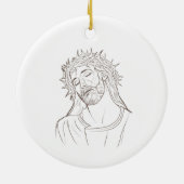 Jezus vergeeft Ornament (Achterkant)