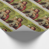 Jezus verpakkingspapier cadeaupapier (Hoek)