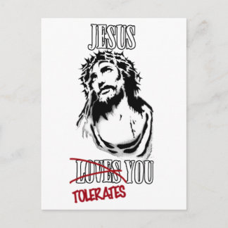 Jezus vertolkt jou briefkaart