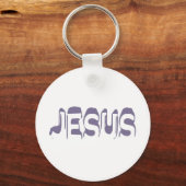 Jezus Violet Sleutelhanger (Voorkant)