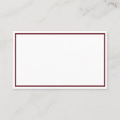 Jezus Visitekaartje (Achterkant)