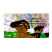 Jezus vriend etiket (Voorkant)