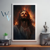 Jezus Vuur Poster