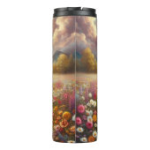 Jezus wandelt met het Lam in het veld Thermosbeker (Achterkant)