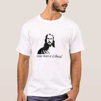 Jezus was een liberaal t-shirt