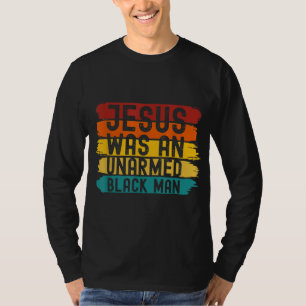 Jezus was een ongewapend Man Retro Vintage Chris T-shirt