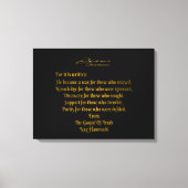 Jezus werd   canvas afdruk (Voorkant)