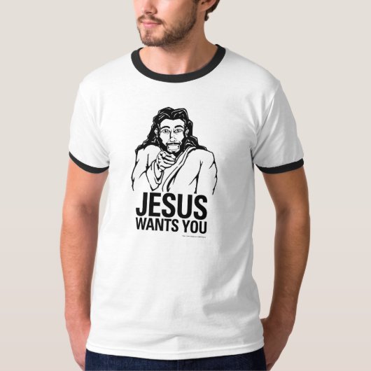 Jezus wil je t-shirt (Voorkant)