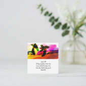 Jezus woord informatiekaartje (Staand voorkant)