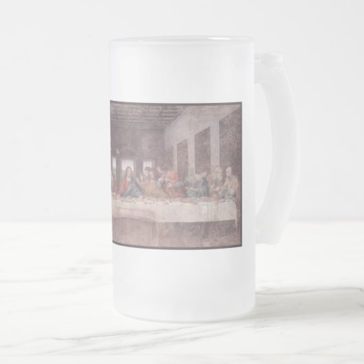 Jezus "Yeshua" Het Laatste Avondmaal, Leonardo da Matglas Bierpul (Voorkant rechts)