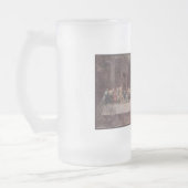 Jezus "Yeshua" Het Laatste Avondmaal, Leonardo da  Matglas Bierpul (Links)