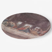 Jezus "Yeshua" Het Laatste Avondmaal, Leonardo da Papieren Bordje (Gekanteld)