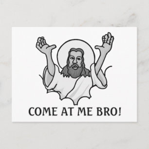 Jezus zegt: kom naar me toe Bro Briefkaart