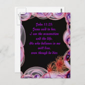 Jezus zei tegen haar briefkaart (Voorkant / Achterkant)