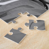 Jezus zwart-wit puzzel legpuzzel (Zijkant)