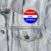 JFK 1960 Campaign Button (In situ)