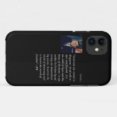 JFK & beroemd citaat over Israël Case-Mate iPhone Case (Achterkant (horizontaal))