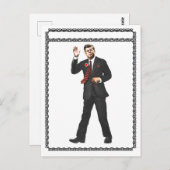 JFK: Beste wensen Briefkaart (Voorkant / Achterkant)