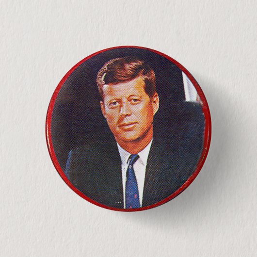 JFK Inaugural - Button (Voorkant)