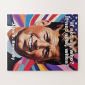 JFK John F. Kennedy Quote Motivatie inspiratie Legpuzzel (Horizontaal)