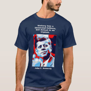 JFK John F. Kennedy Quote Motivatie inspiratie T-shirt