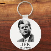 JFK - John F. Kennedy Sleutelhanger (Voorkant)