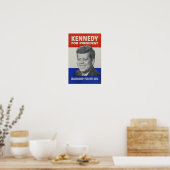 JFK - John Kennedy voor President Poster (Keuken)