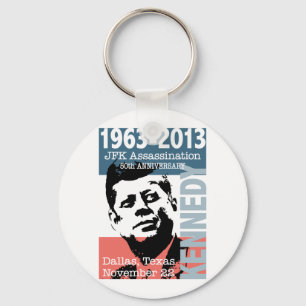JFK Kennedy Assassination Jubileum 1963 - 2013 Sleutelhanger