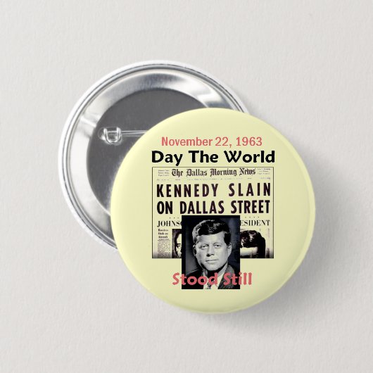 JFK KILLED Button (Voorkant /achterkant)