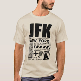 JFK luchthaven New York T-shirt