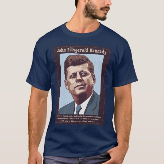 JFK - Maatregel T-shirt (Voorkant)